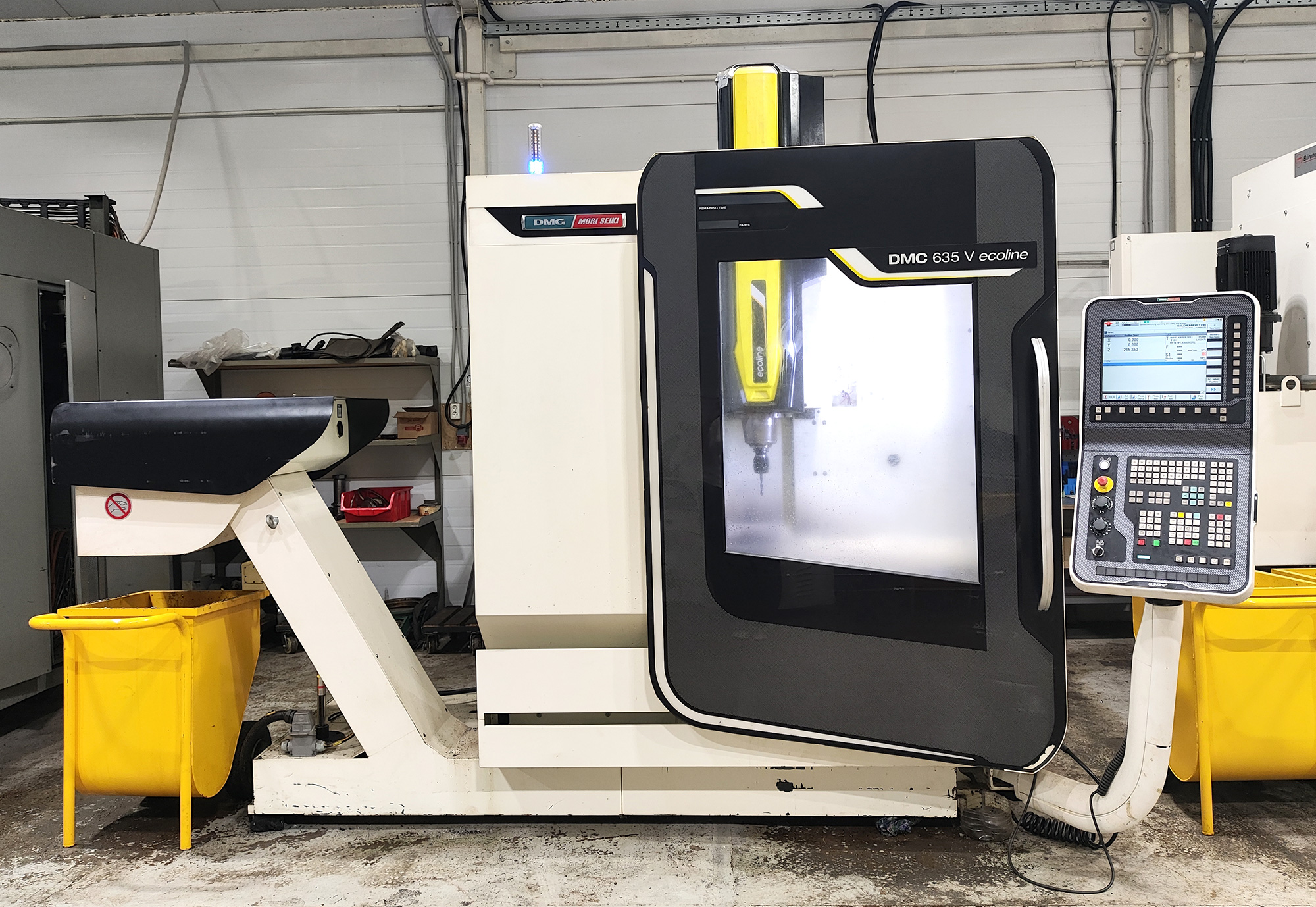 Вертикальный фрезерный обрабатывающий центр с ЧПУ DMG MORI DMC 635 V ecoline